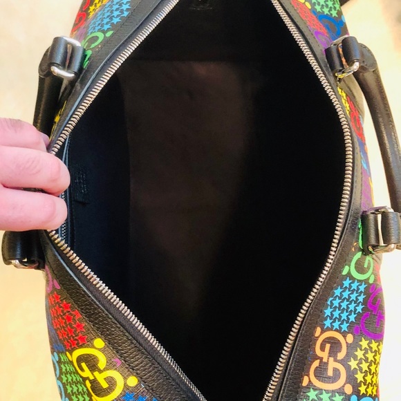 ๐New Gucci Psychedelic Duffle Bag Carry On - Picture 9 of 16